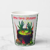 Scary Halloween Papieren Bekers (Voorkant)