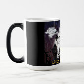 Scary Halloween Party, Haunted House Magische Mok (Links)