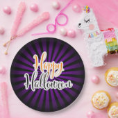 Scary Halloween party paper borden Papieren Bordje (Feest)