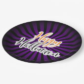 Scary Halloween party paper borden Papieren Bordje (Gekanteld)