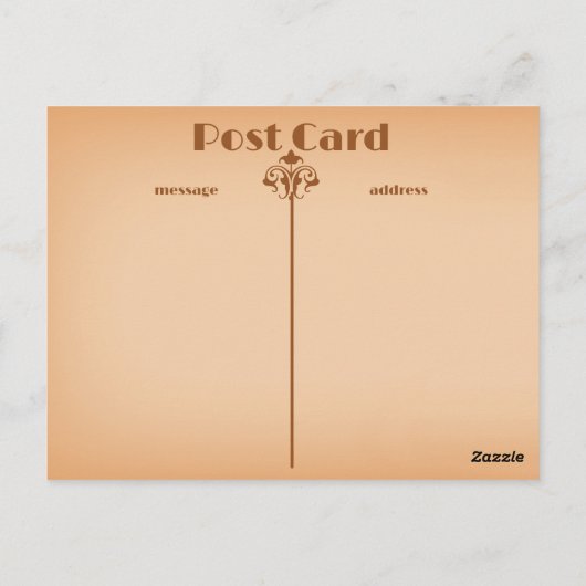 Scary Halloween Postcard with Frankenstein Briefkaart (Achterkant)