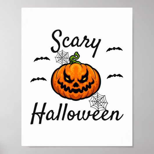 Scary Halloween Poster (Voorkant)