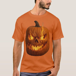 Scary Halloween Pumpkin beroemd gemaakt door Focus T-shirt