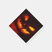 Scary Halloween Pumpkin Servet (Hoek)