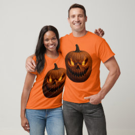 Scary Halloween Pumpkin T-shirt