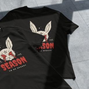 Scary Halloween Rabbit T-shirt