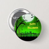 Scary Halloween Ronde Button 5,7 Cm (Voorkant /achterkant)