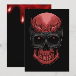 Scary Halloween Skull Aankondiging