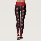Scary Halloween Skull Leggings (Achterkant)