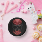 Scary Halloween Skull Papieren Kommen (Feest)