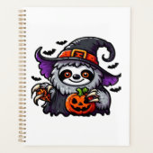 Scary Halloween Sloth Witch Hat Costume Spooky Sea Planner (Voorkant)