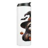 Scary Halloween Sloth Witch Hat Costume Spooky Sea Thermosbeker (Gedraaid links)