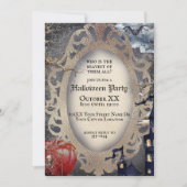 Scary Halloween Sneeuwwitje Sprookje Thema Kaart (Voorkant)