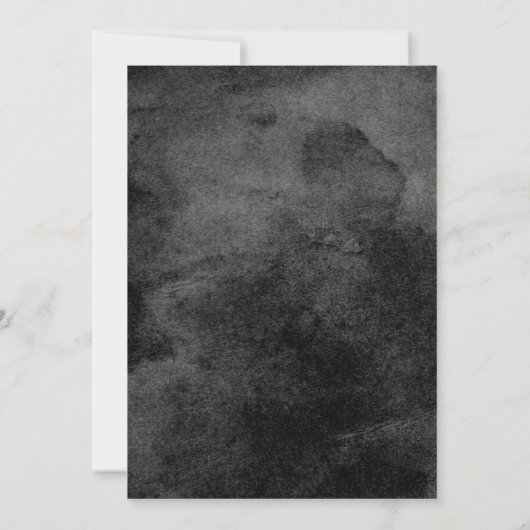 Scary Halloween Sneeuwwitje Sprookje Thema Kaart (Achterkant)