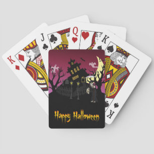 Scary Halloween Speelkaarten