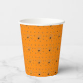 Scary Halloween Spider ontwerp Paper Cup Papieren Bekers (Achterkant)