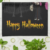Scary Halloween Theedoek (Gevouwen)