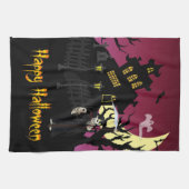 Scary Halloween Theedoek (Horizontaal)