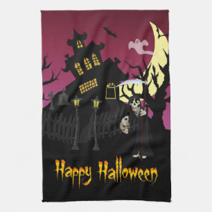 Scary Halloween Theedoek