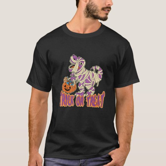 Scary Halloween TRex Spooky T-shirt (Voorkant)