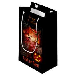 Scary Halloween Trick or treat Gift Bag Klein Cadeauzakje