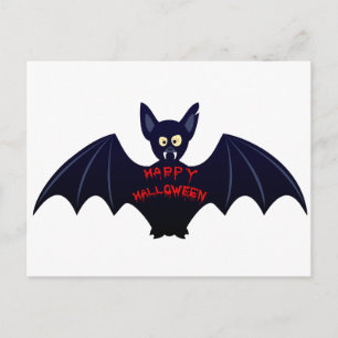 Scary halloween vampire briefkaart