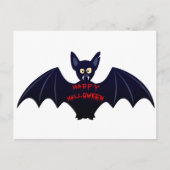 Scary halloween vampire briefkaart (Voorkant)