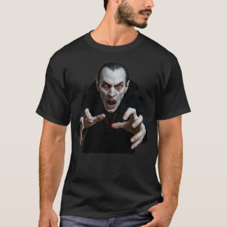 Scary Halloween Vampire T-shirt