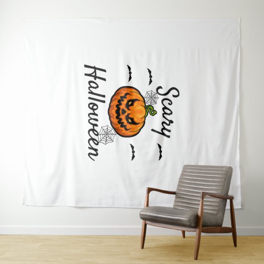 Scary Halloween Wandkleed (In Situ (horizontaal))