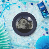 Scary Happy Halloween Werewolf Papieren Bordje (Feest)