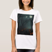 Scary Haunted Forest Glow Tee – Stunning Look  T-shirt (Voorkant)
