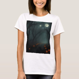Scary Haunted Forest Glow Tee – Stunning Look T-shirt