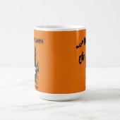 Scary Haunted House Halloween Coffee Mok (Center)