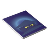 Scary House Silver Moon Notitieblok (Schuin)