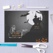 Scary Hunted House Halloween Tissue Paper Tissuepapier (Craft)