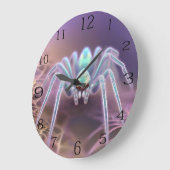 Scary Huntsman 3D Fractal Art Spider, Grote Klok (Hoek)
