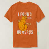 Scary I Found This Humerus Cat Owner Funny Cat Hal T-shirt (Design voorkant)