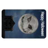 Scary Jack O Lantern Halloween Moon Magneet (Horizontaal)