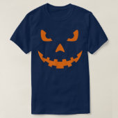 Scary Jack O'Lantern Halloween T-shirt (Design voorkant)