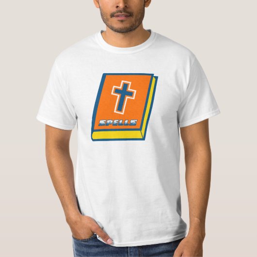 Scary Jesus Book Shirt (Voorkant)