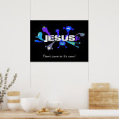 Scary Jesus Nights Poster (Keuken)