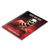 Scary Joke Book. Top Secret Notes. Devil T-Shirt Notitieboek (Linkerzijde)