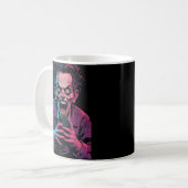 Scary Joker Halloween Mok – Spooky Coffee Cup Gift (Voorkant links)