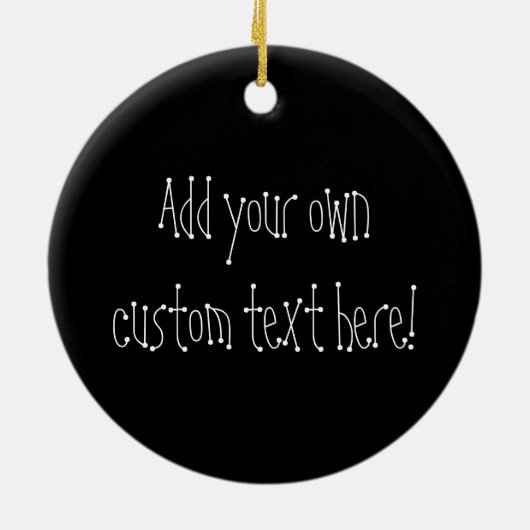 Scary Kerstmis Funny Skull Ornament (Achterkant)