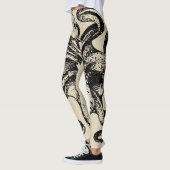 Scary Kraken steampunk art Leggings (Links)