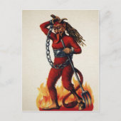  Scary Krampus Briefkaart (Voorkant)