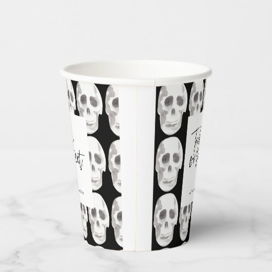 Scary Laten we Spooky krijgen | Halloween-partij | Papieren Bekers (Rechts)