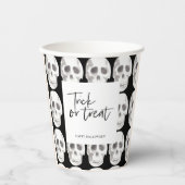 Scary Laten we Spooky krijgen | Halloween-partij | Papieren Bekers (Voorkant)