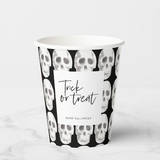 Scary Laten we Spooky krijgen | Halloween-partij | Papieren Bekers (Voorkant)