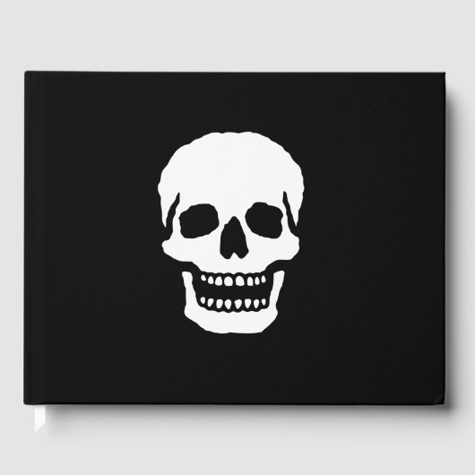 Scary Laughing Skull Gastenboek (Voorkant)